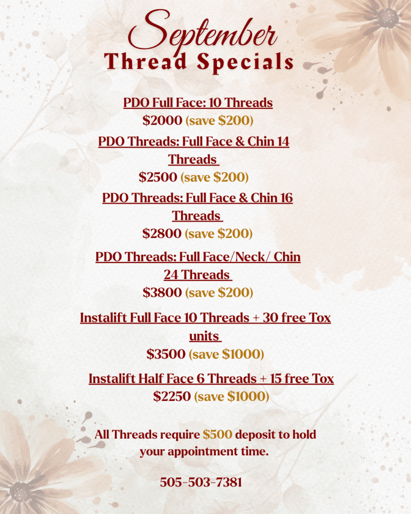 Sept. Thread Specials